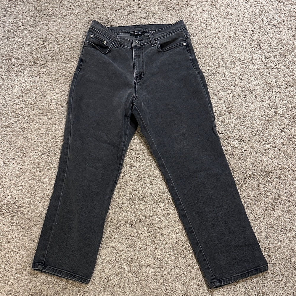 Style & Co. Women's Straight Leg Jeans - Black